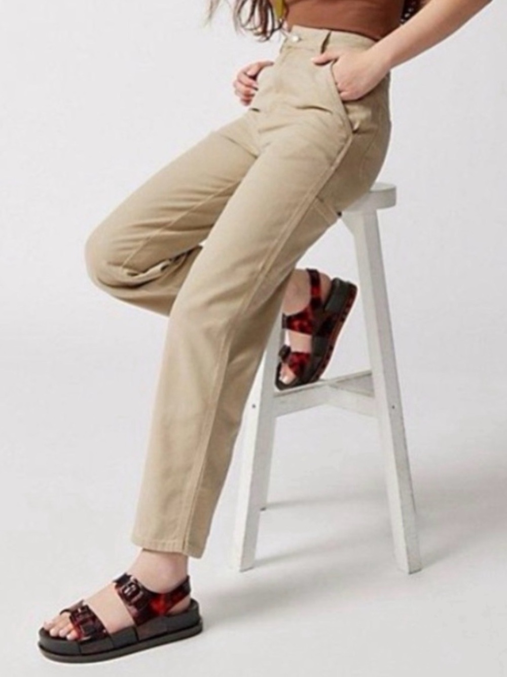 Urban Outfitters x Dickies Canvas Carpenter Pants